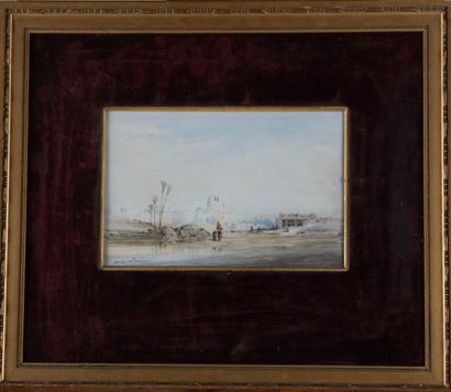 Jules NOËL (1810-1881)
Alger, Perspective...