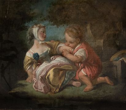 École française du XVIIIème siècle
Tendresse...