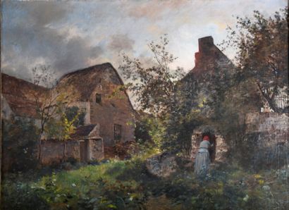 Charles BEAUVERIE (1839-1923)
Farmhouses...