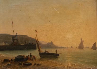 Georges GASSIES (1829-1919)
Return from fishing...