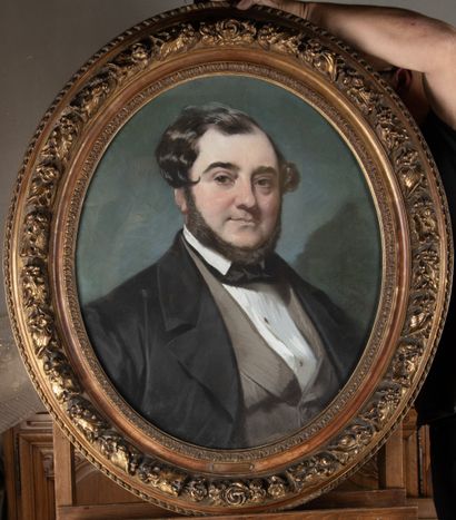 Eugène GIRAUD (1806-1881)	
Portrait d’un...