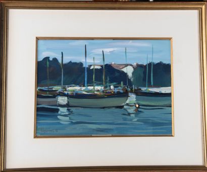 Henri de JORDAN (1944-1996)
Étang de la Nautique...
