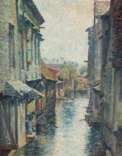 Georges STREIB (1869-1940)
Woman drawing...
