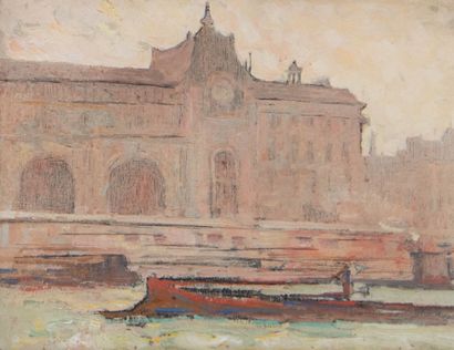 José MINGRET (1880-1969)
Paris, the Seine...