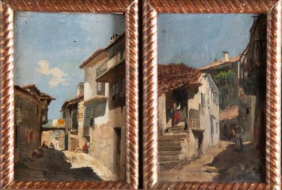 Casto PLASENCIA (1846-1890)
Street scenes...