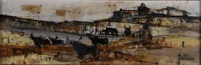 Joël DABIN (1933-2003)
Bulls in Ciudad Real...