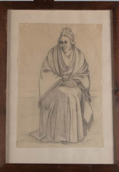 Léo LELÉE (1872-1947)
Portrait of a Seated...