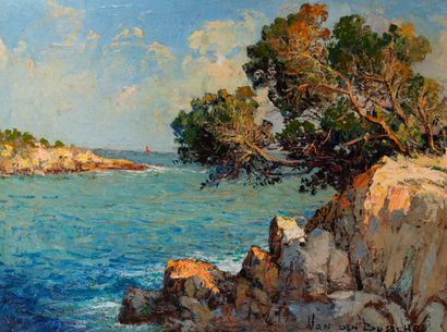 Fernand VAN DEN BUSSCHE (1892-1975)
Seaside...