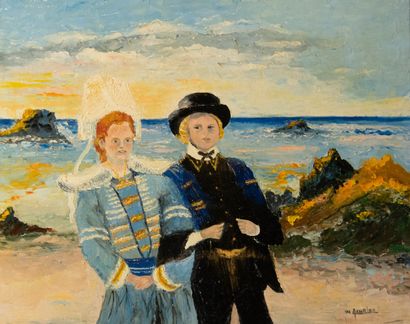 Michèle GOURLOO (born 1947)
After the Blue...