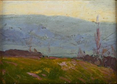 Adolphe REY (1863-1944)
Misty valley
Oil...