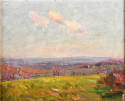 Adolphe REY (1863-1944)
Spring in Saint-Agnin-sur-Bion...
