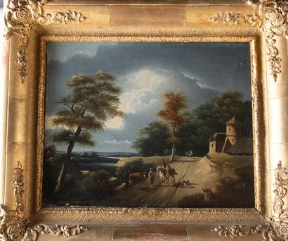 Philippe BUDELOT (1770-1841)
Lively roads...