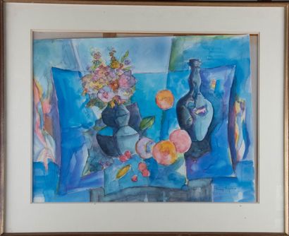 Tony AGOSTINI (1916-1990)
Table with Fruit...