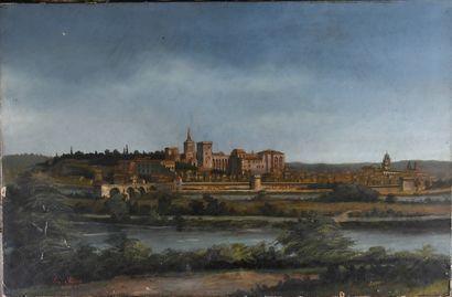 Eugène SYLVOZ (1861-1903)
Panoramic view...