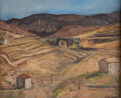 Jean VINAY (1907-1978)
Provence landscape...