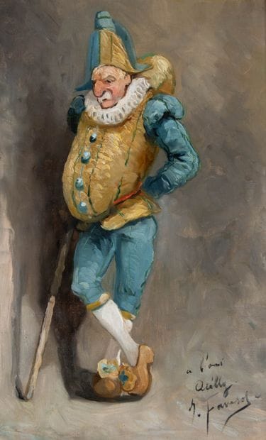 Joseph FAVEROT (1862-1918)
Portrait de vieux...