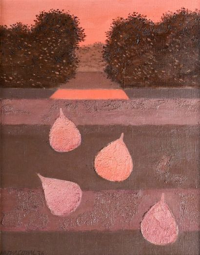 Jean COUY (1910-1984)
Figs, 1976
Oil on canvas,...