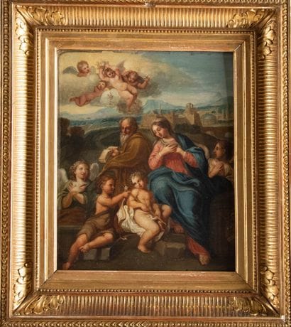 École italienne de la fin du XIXème siècle
La...