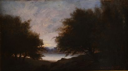 Antoine GUY (1865-1922)
Banks of the Rhône...