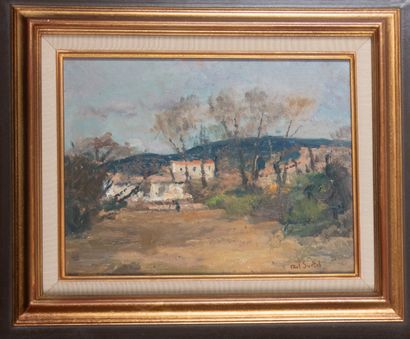 Paul SURTEL (1893-1985)
House in Provence
Oil...