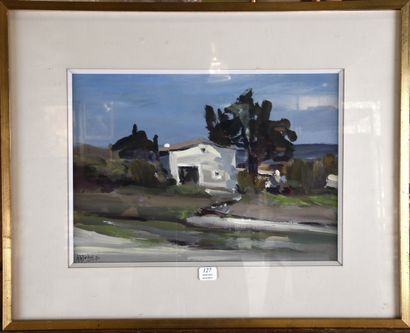Henri de JORDAN (1944-1996)
Un mas provençal,...
