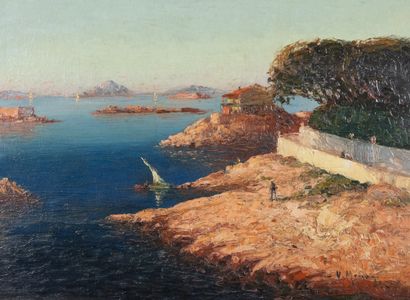 Vincent MANAGO (1880-1936)
Coast of Provence...