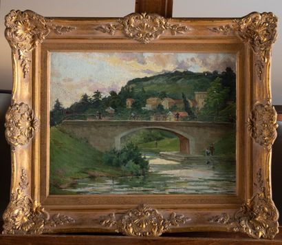 Jean TORTHE (1890-1981)
Agen, the Courpian...