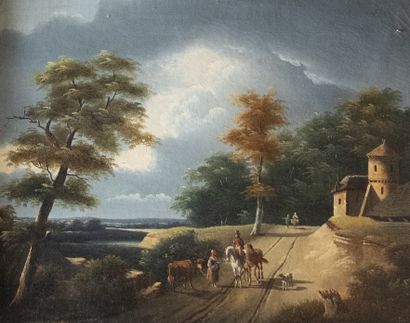 Philippe BUDELOT (1770-1841)
Lively roads...