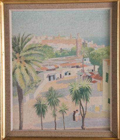Léon RAFFIN (1906-1996)
Vue présumée de Tanger...