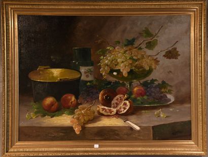 Louis LARTIGAU (XIX-XXth century)
Fruit on...