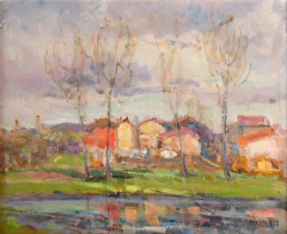 Adolphe REY (1863-1944)
Bourgoin, route de...