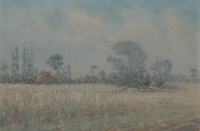 José MINGRET (1880-1969)
Mist over the countryside
Gouache...