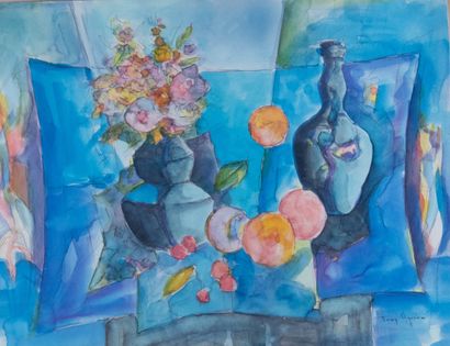 Tony AGOSTINI (1916-1990)
Table with Fruit...