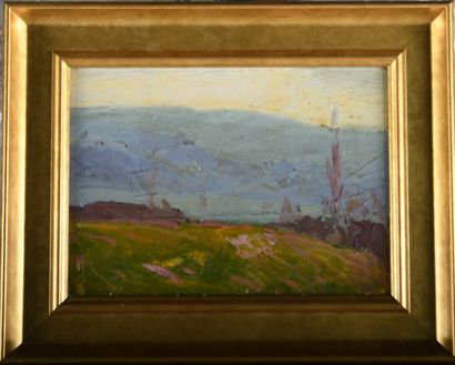 Adolphe REY (1863-1944)
Misty valley
Oil...