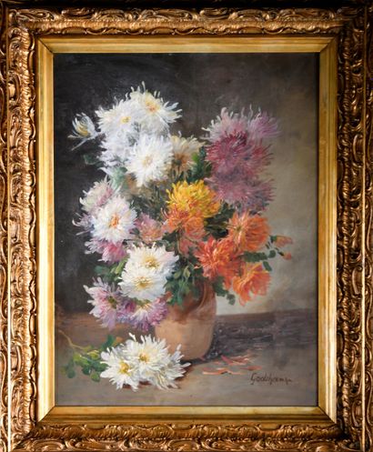 Émile GODCHAUX (1860-1938)	
Grand bouquet...