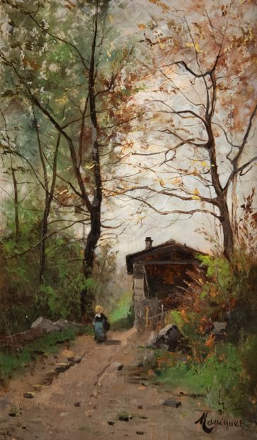 Frédéric Marius MANIQUET (1822-1896)
Peasant...