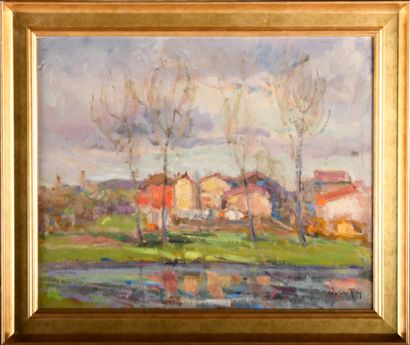 Adolphe REY (1863-1944)
Bourgoin, route de...