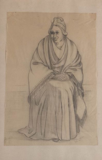 Léo LELÉE (1872-1947)
Portrait of a Seated...
