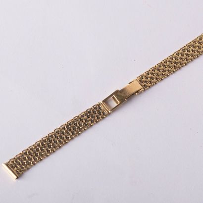 Bracelet de montre de dame en or jaune 18...