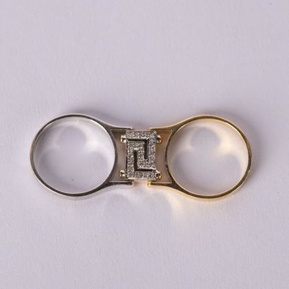 Modern ring with transformation centered...