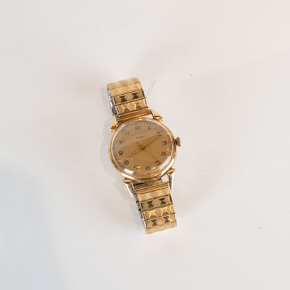 Montre de poignet en or jaune 18K (750°/00...