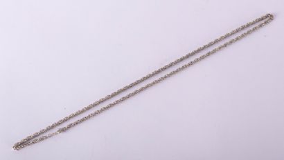 Fancy silver chain, weight 17.2 g