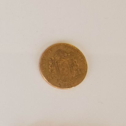 50 Francs Français or Napoléon III non lauré...