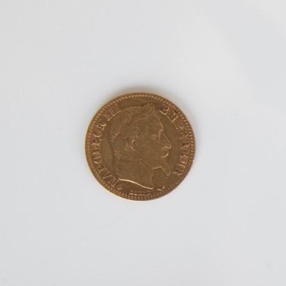 20 Drachmes Grecs or Georges 1er 1884 A