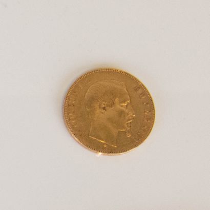 50 Francs Français or Napoléon III non lauré...