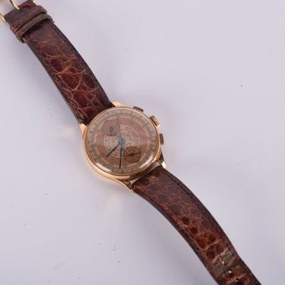Montre chronographe suisse vintage des années...
