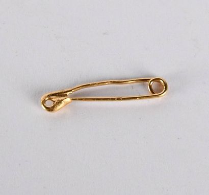 Pin in 18K (750°/00 ) yellow gold
weight:...
