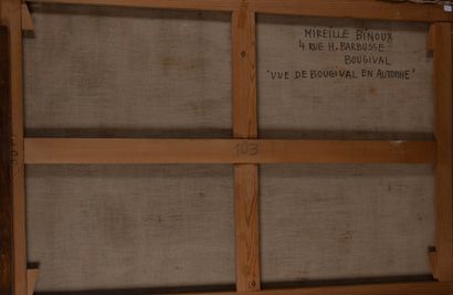 Mireille BINOUX (1929-2014) 
