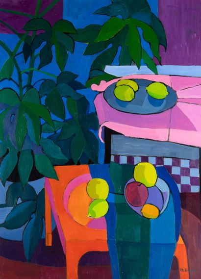Mireille BINOUX (1929-2014) 
Nature morte...