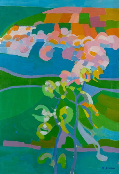 Mireille BINOUX (1929-2014) 
Petit paysage...